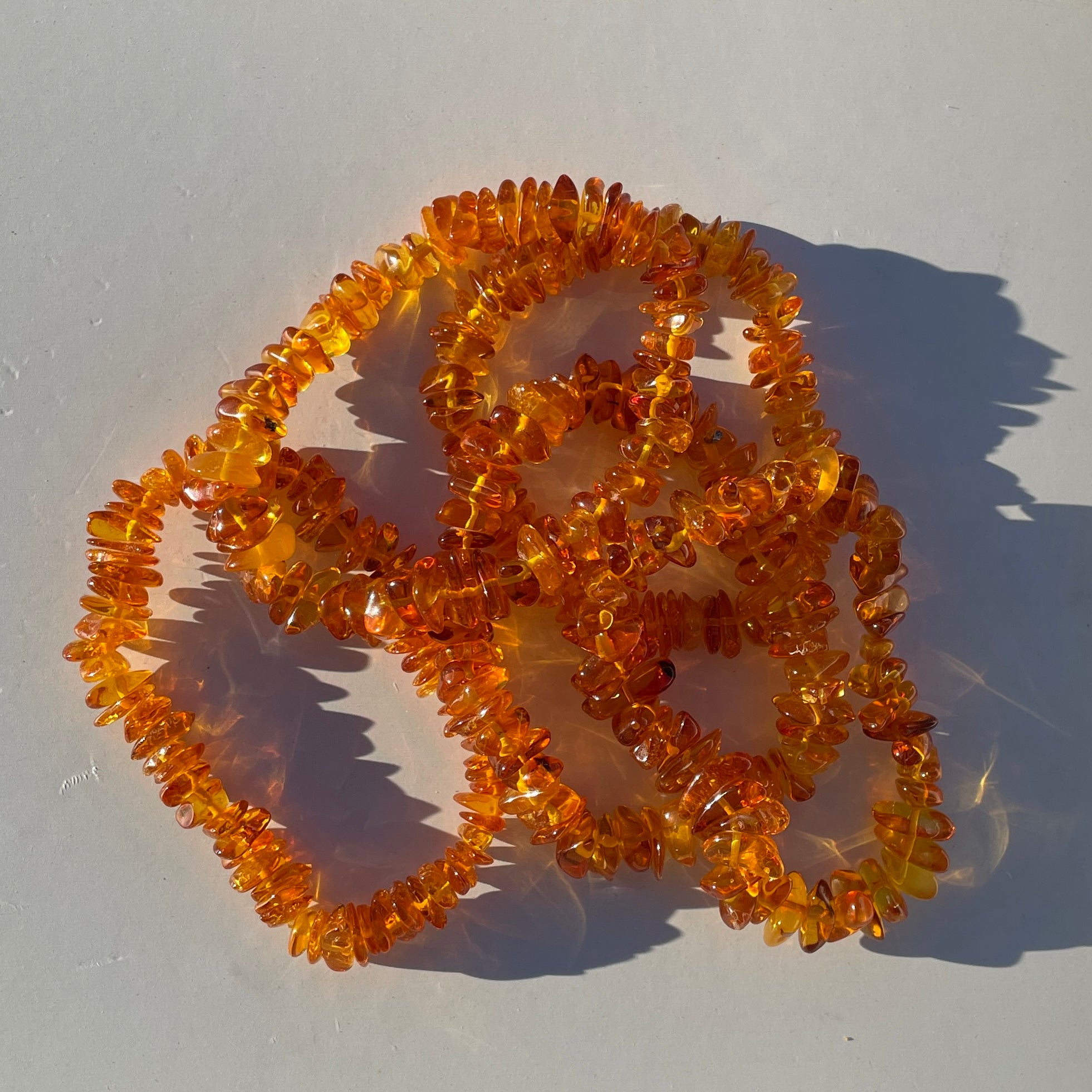 Amber Chip Bracelet - Small Amber Chip Bracelet - Small